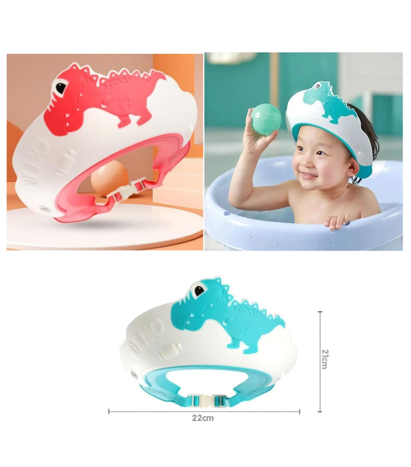 Gorro de Baño Diseño Dino