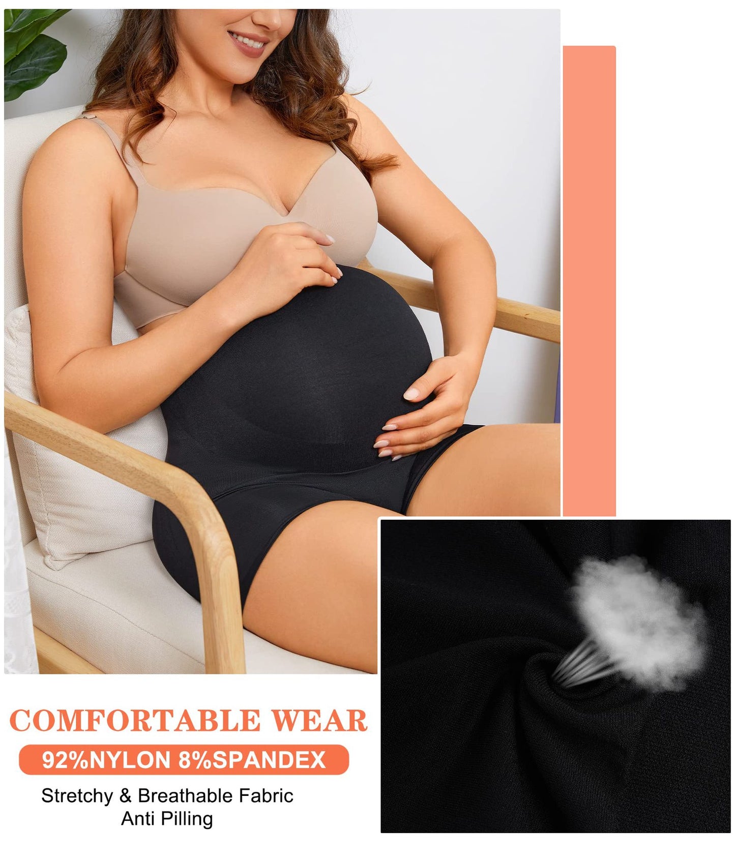 Short Maternal Sin Costura